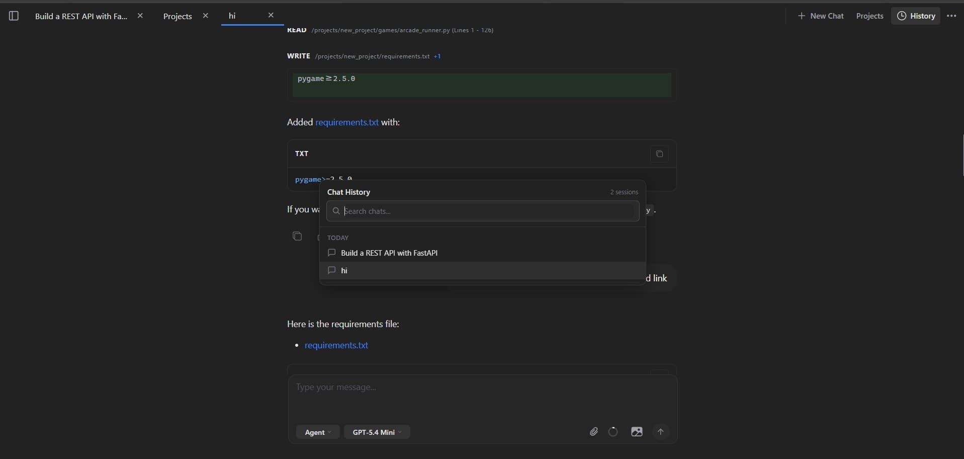 Instacode screen 5